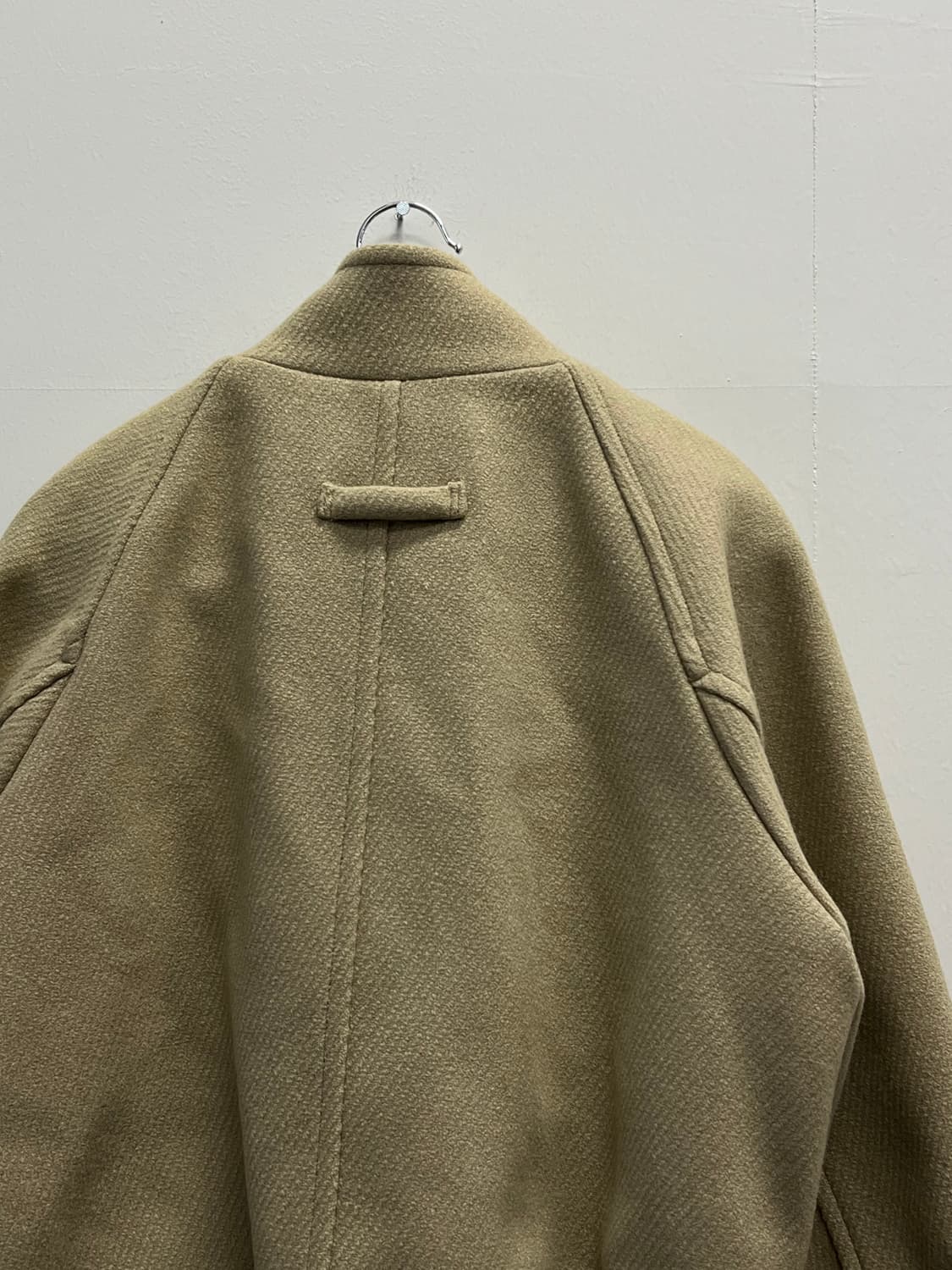 던스트 블루종 울 자켓 베이지 상품이미지5