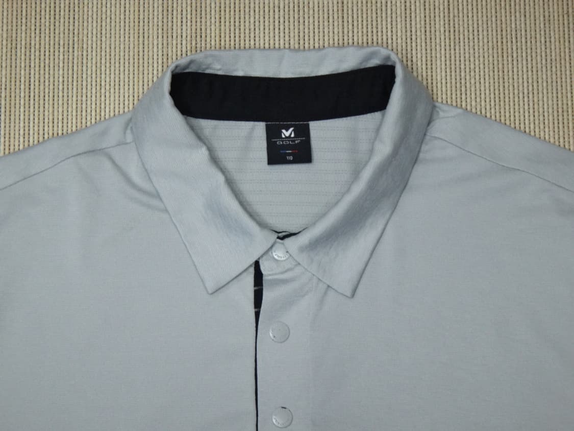 (2XL) 밀레골프 남성 여름 카라 반팔 티셔츠 상품이미지6