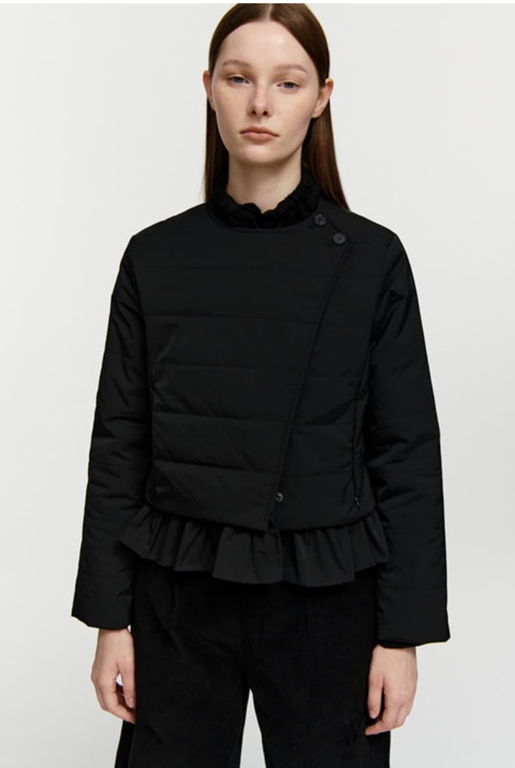 버뮬라 러플 패딩자켓 상품이미지1