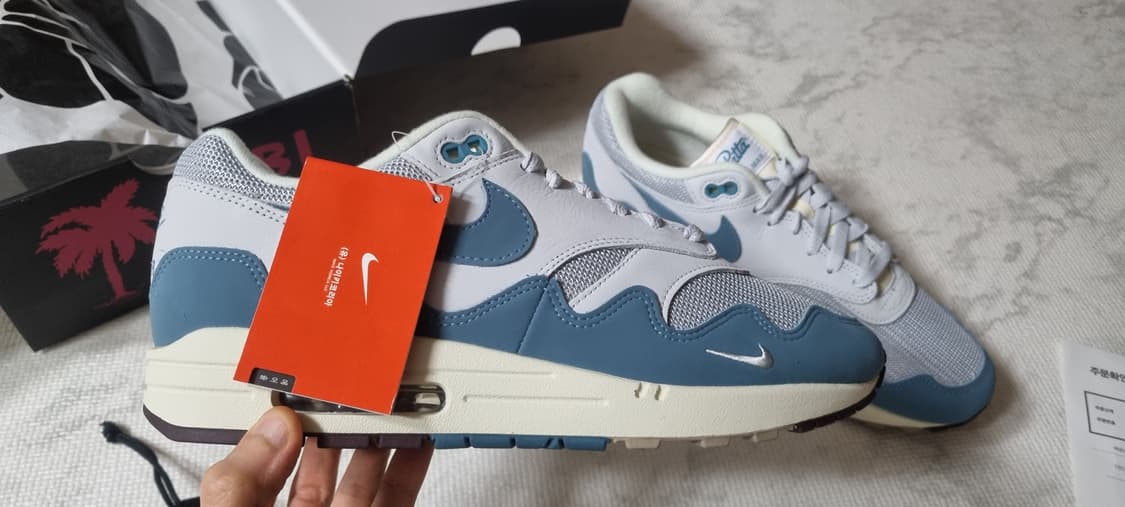 나이키 에어맥스 1 파타 노이즈 아쿠아 290 상품이미지3