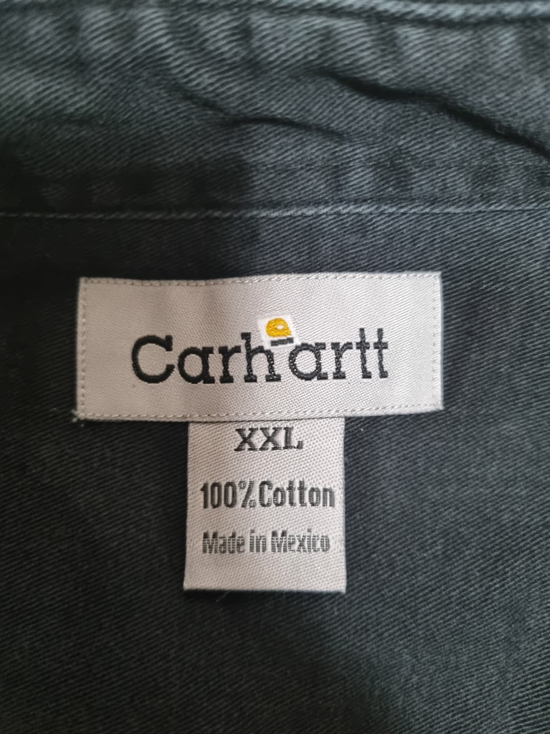 칼하트 반팔 흑청 데님셔츠 2XL 상품이미지3