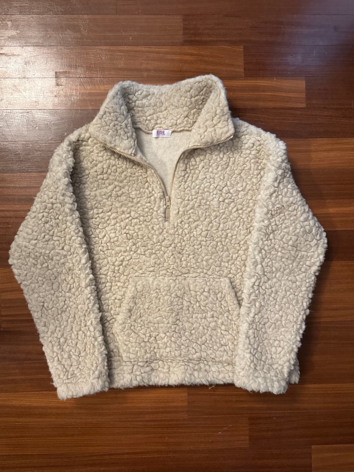 ERL 이알엘 플리스 하프 짚업 상품이미지1