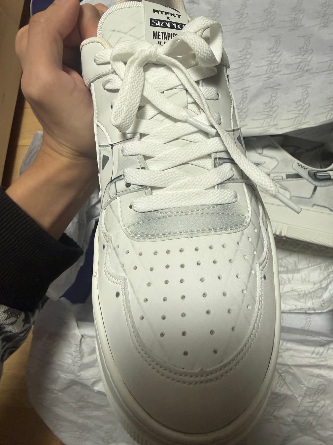 202개 한정판 나이키 에어포스 메타피죤 판매합니다 희소성끝판왕 285 상품이미지3