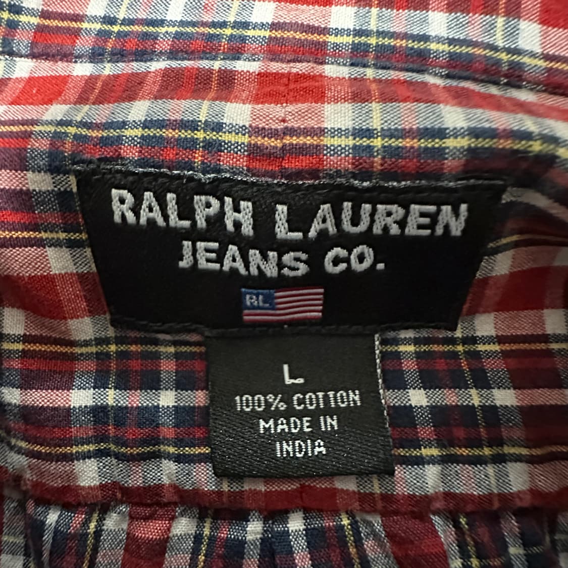 POLO RALPH LAUREN jeans check shirt 상품이미지4