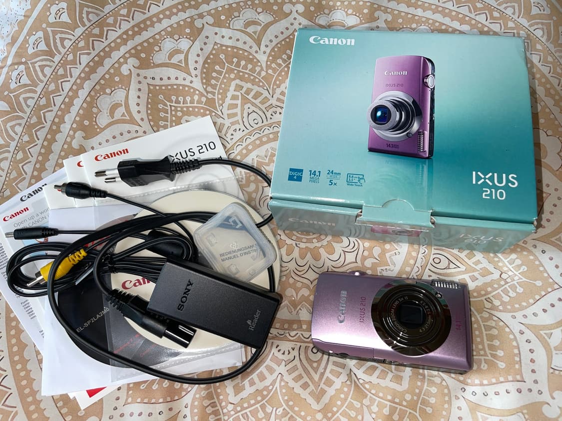 캐논 익서스 IXUS 210 핑크 (민트급) 상품이미지6