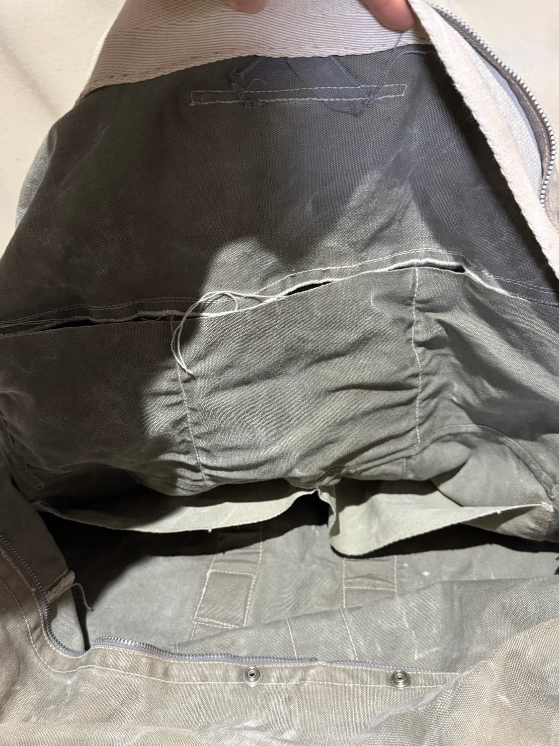 40-50s USN/USMC 에비에이터 킷백 상품이미지10