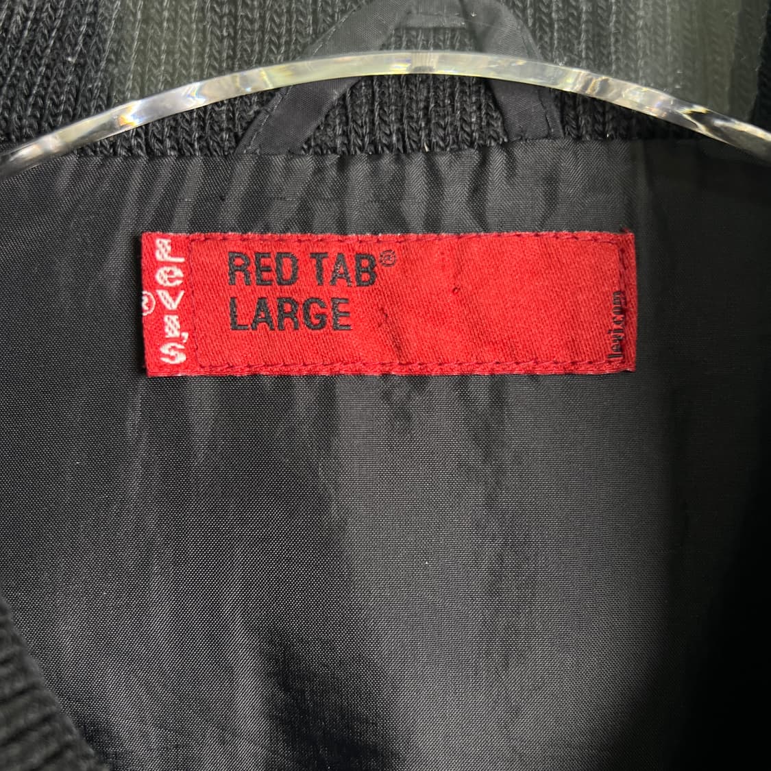 리바이스 레드탭 블랙 푸퍼 다운 패딩 상품이미지3