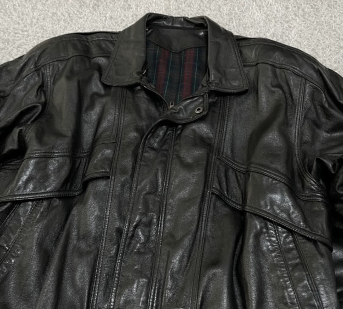 아르마니 레더 자켓 95/M 상품이미지2