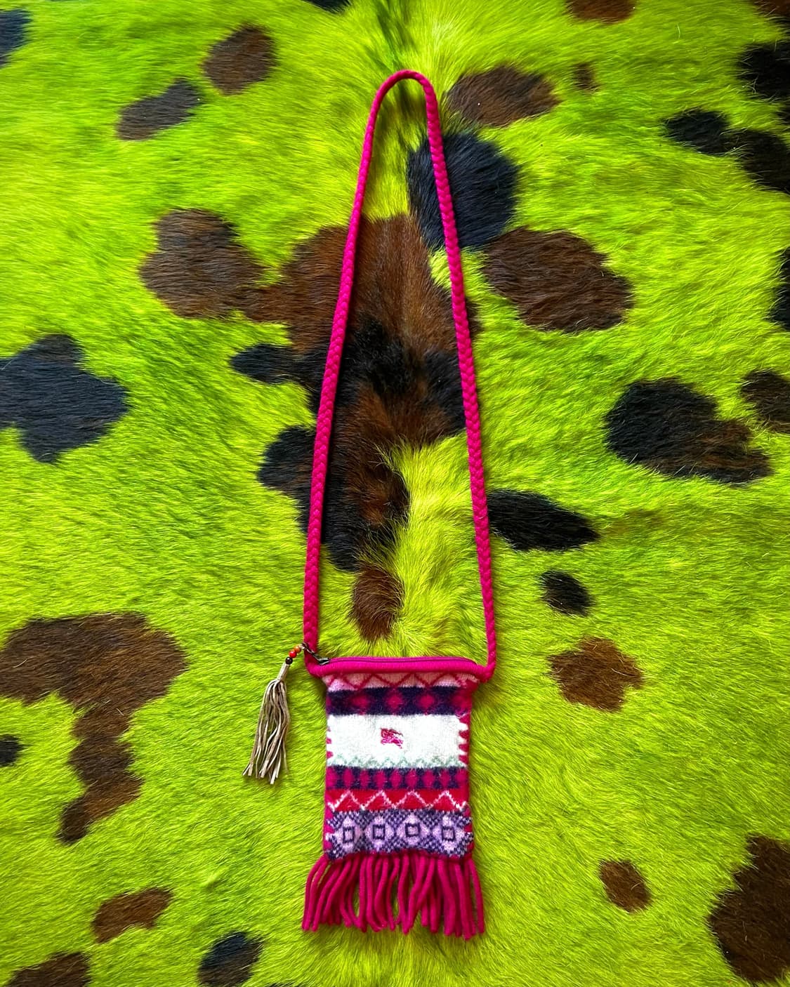 Old BURBERRY London Archive Fringe Bag 상품이미지3