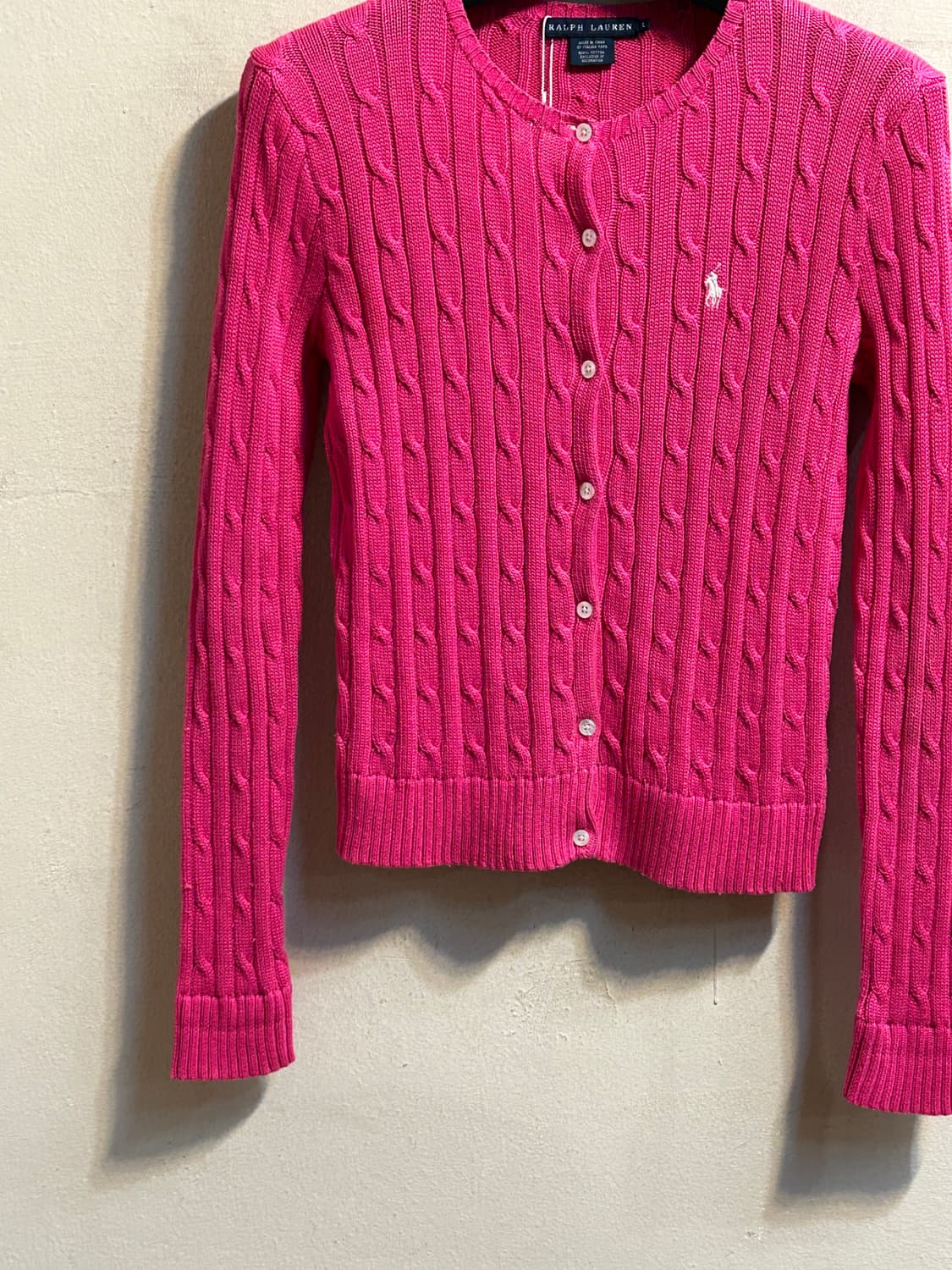 폴로 랄프로렌 케이블 니트 가디건 상품이미지3