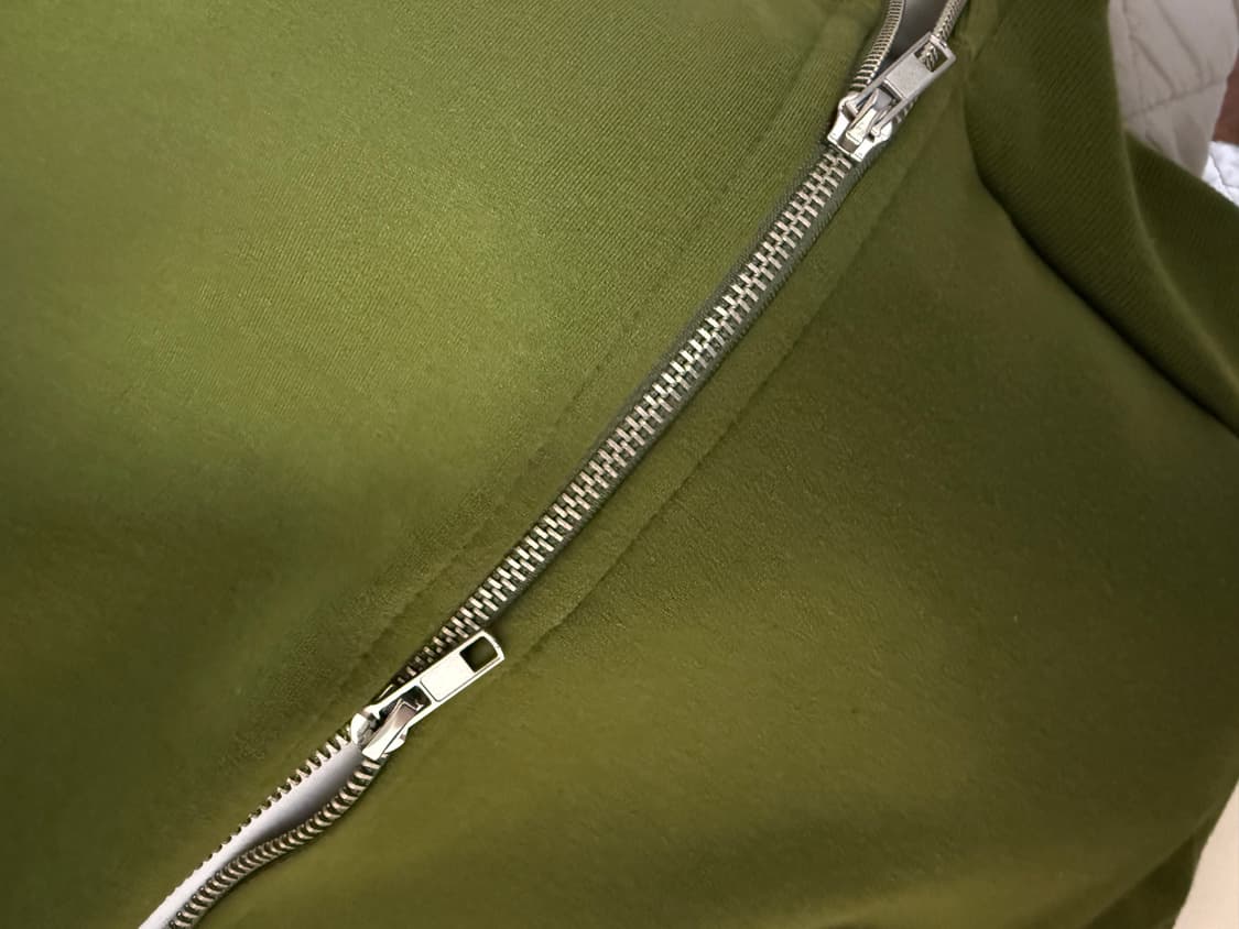 빈티지 투웨이 지퍼 하프집업 상품이미지3