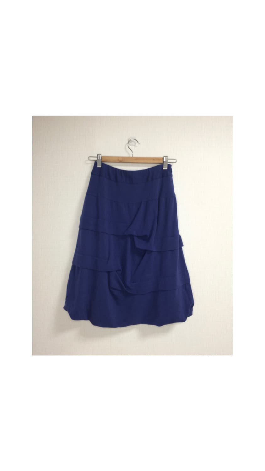 Hiroko bis 히로코 비스 블루 웨이브 벌룬 스커트 상품이미지5