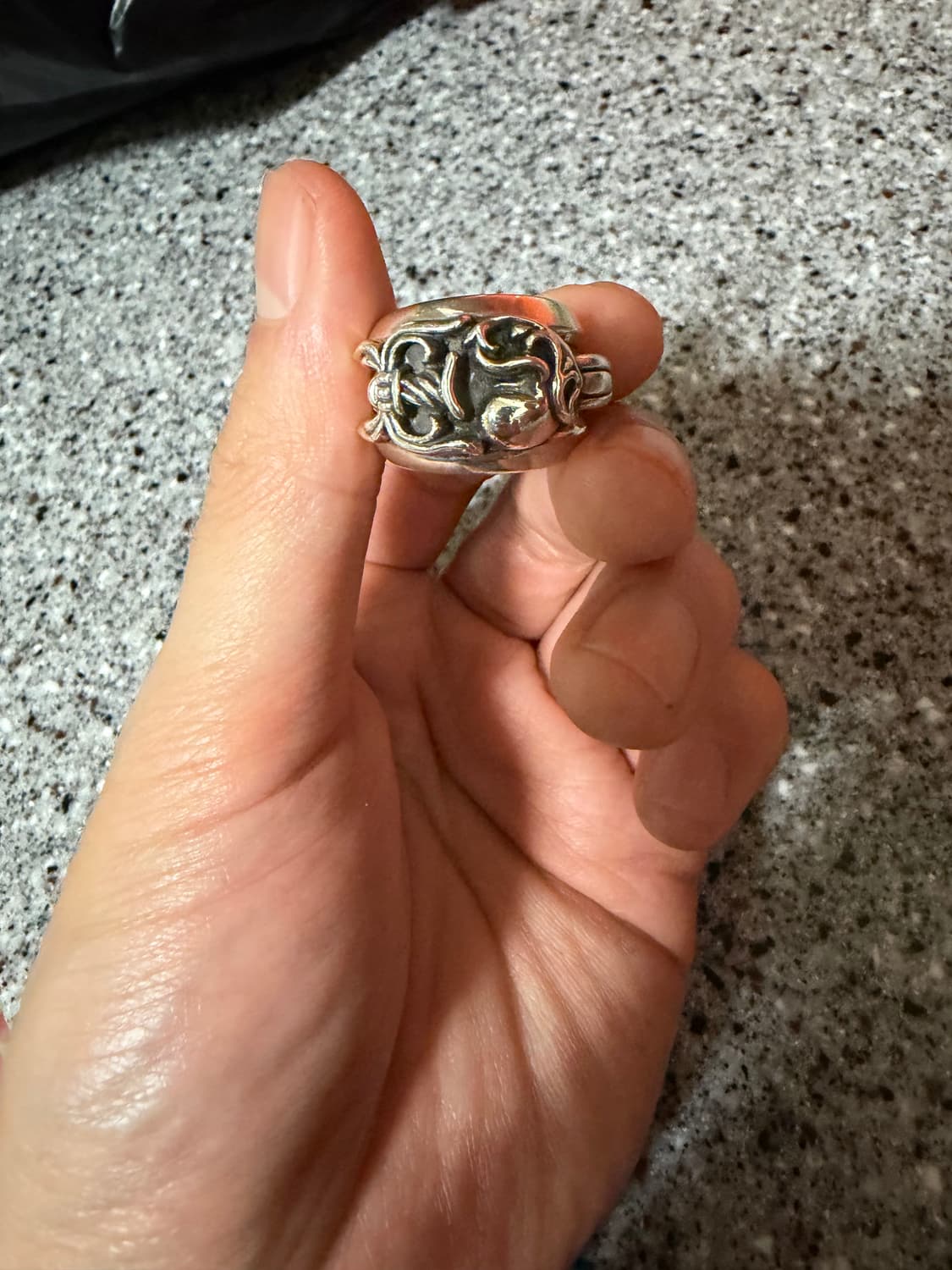 크롬하츠 하트대거링 us5정도 국내9호 판매 상품이미지4