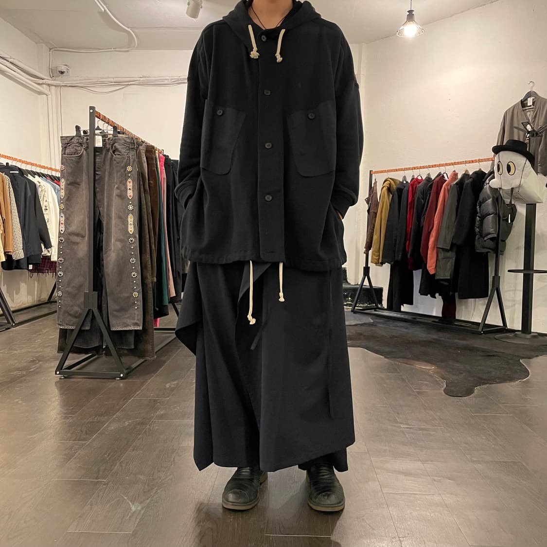 요지야마모토 랩 스커트 팬츠 상품이미지4