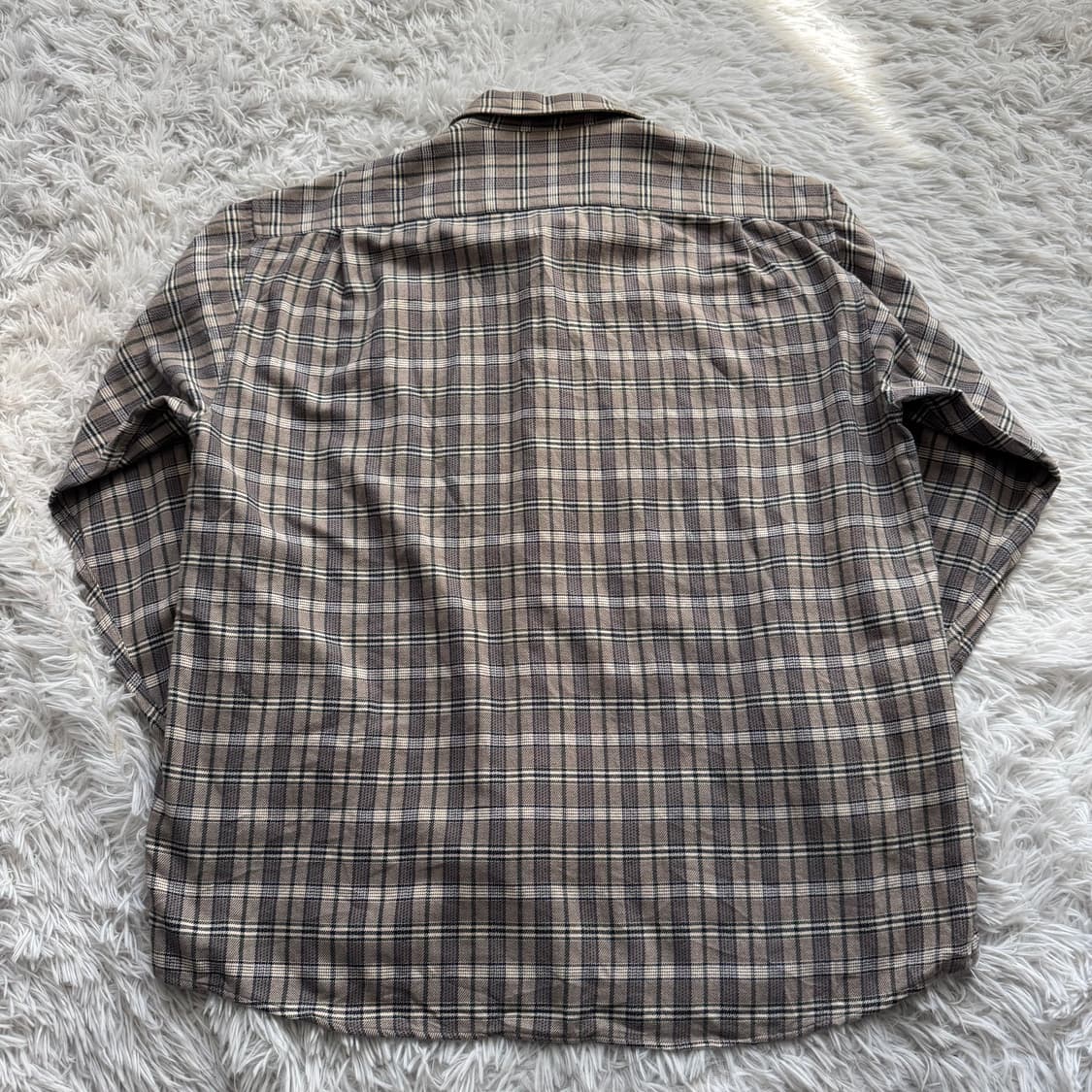 CAMP DAVID 일본빈티지 빅사이즈셔츠 체크셔츠 노드셔츠 xl 105 상품이미지3