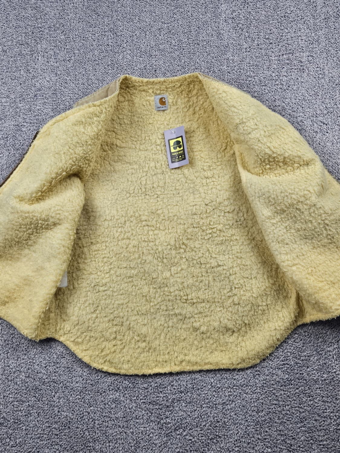 USA 칼하트 덕 캔버스 쉐르파 워크 베스트 (상세설명참조)/ 10356 상품이미지10