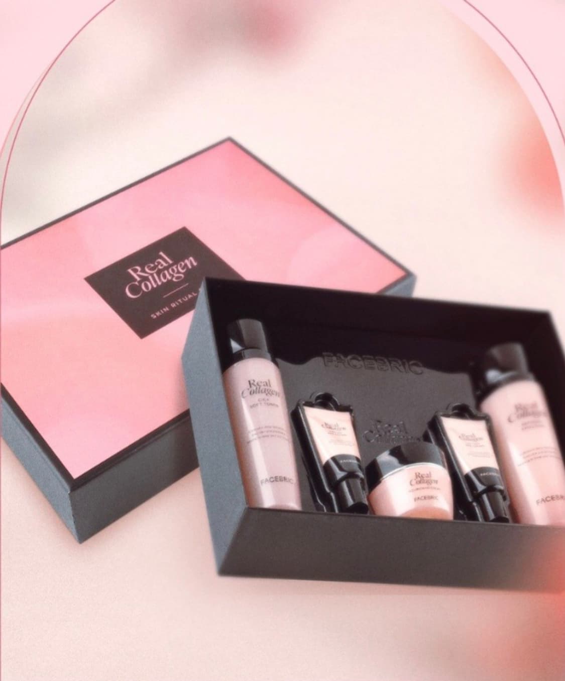 페이스 리얼 콜라겐 스킨 리츄얼 케어 4종 선물 종합세트 (토너130ml 상품이미지9