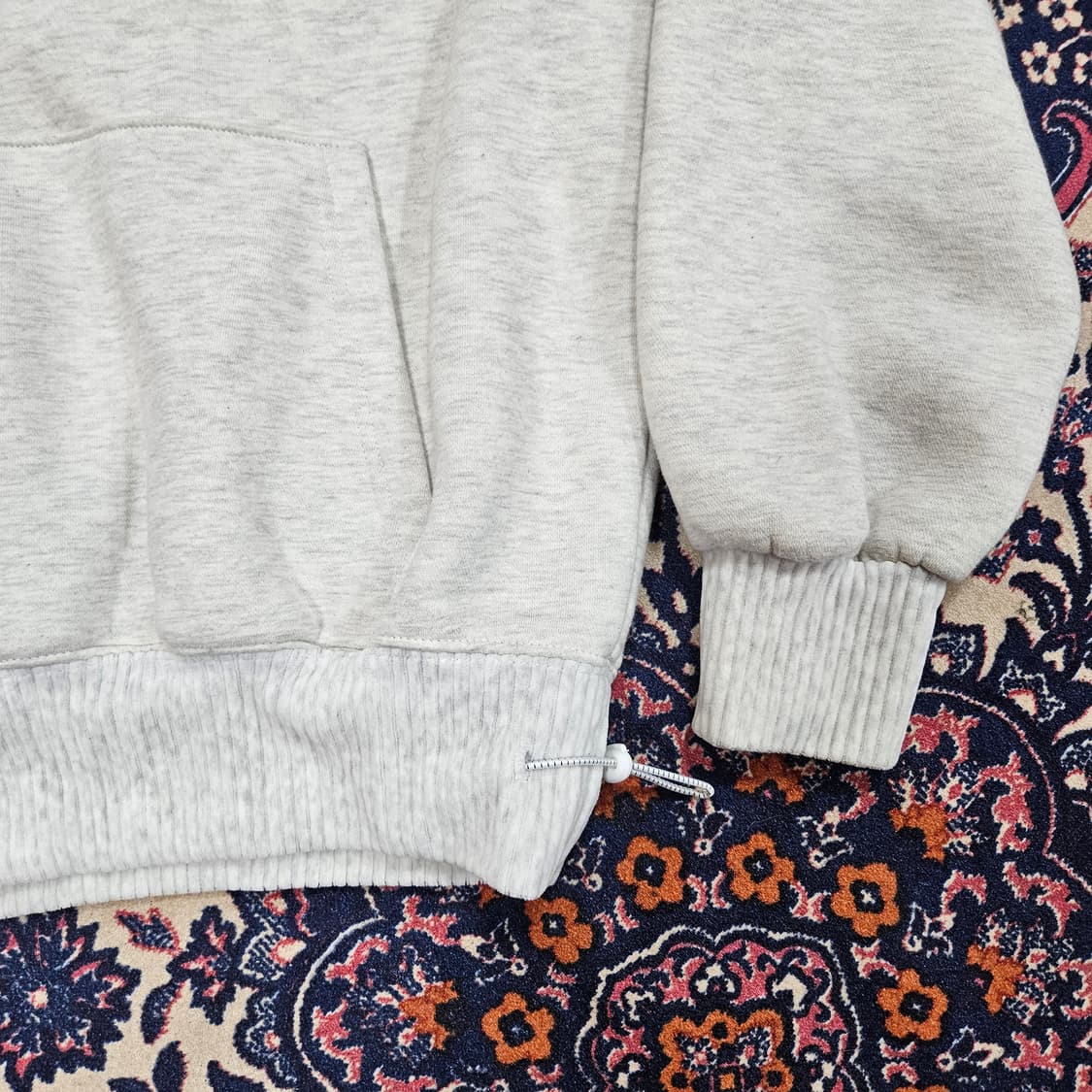 1993스튜디오 빈티지 반집업 기모 맨투맨 M size 상품이미지5