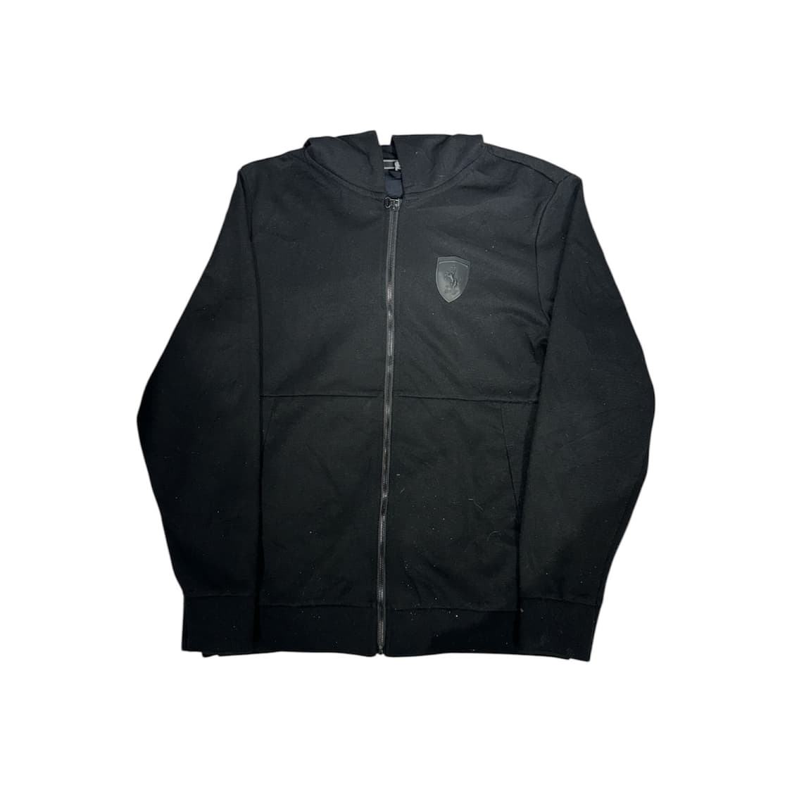 Puma 블랙 페라리 콜라보 후드집업 자켓 L 상품이미지2