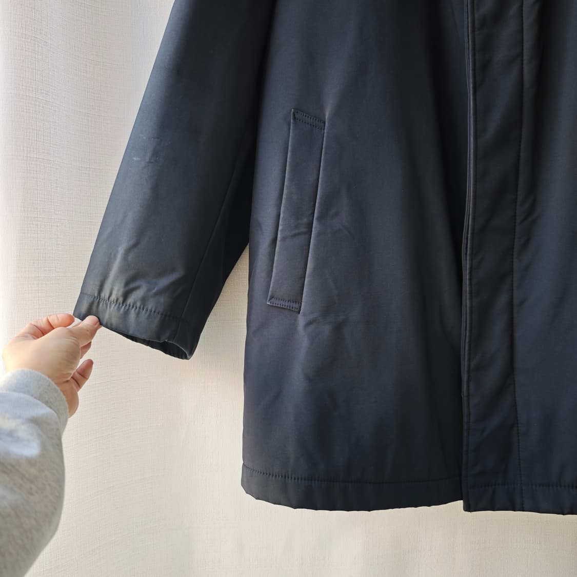 버버리 클래식 레글런 코트 블랙 48 상품이미지3