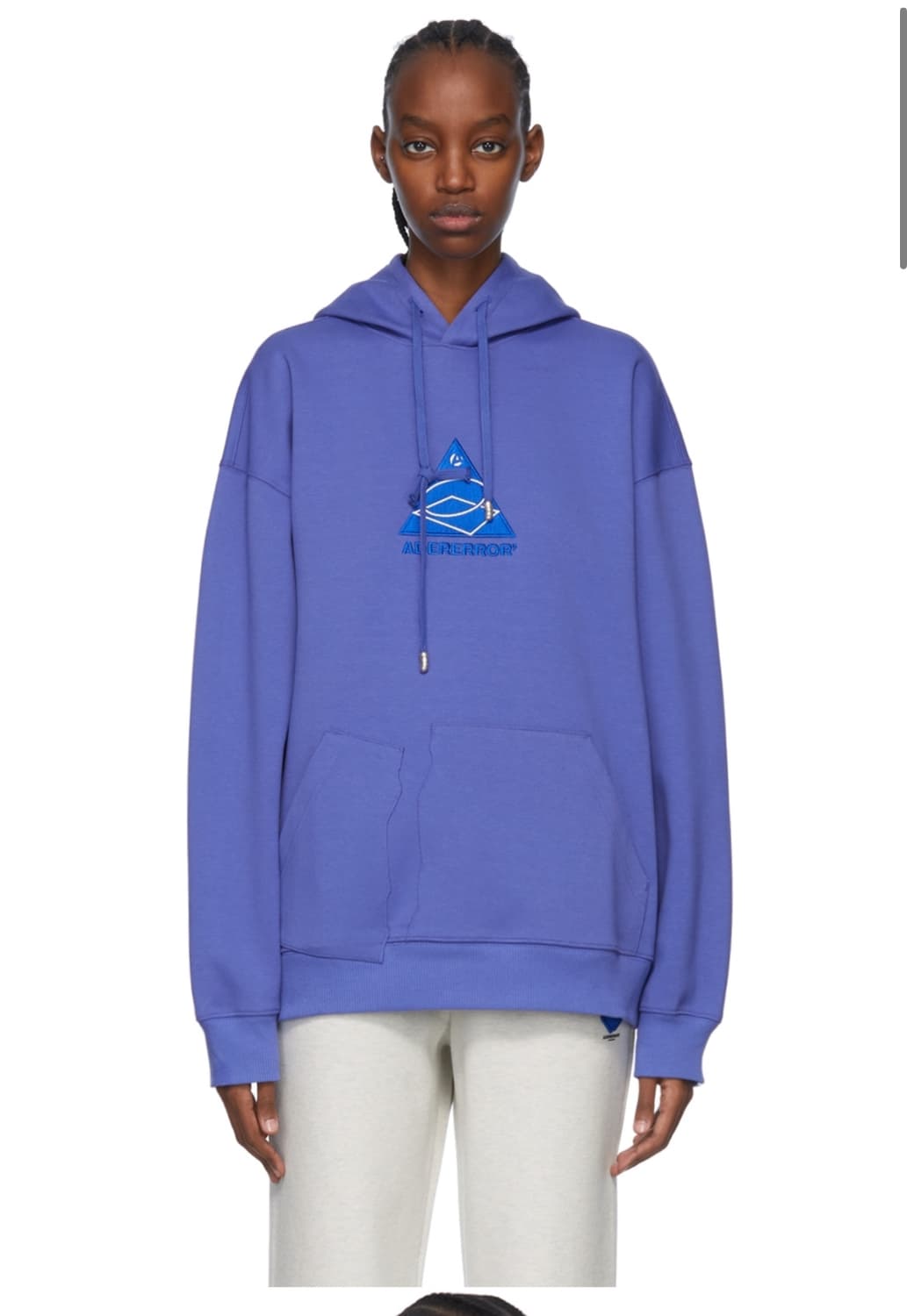 Ader Error Purple cotton hood 상품이미지9