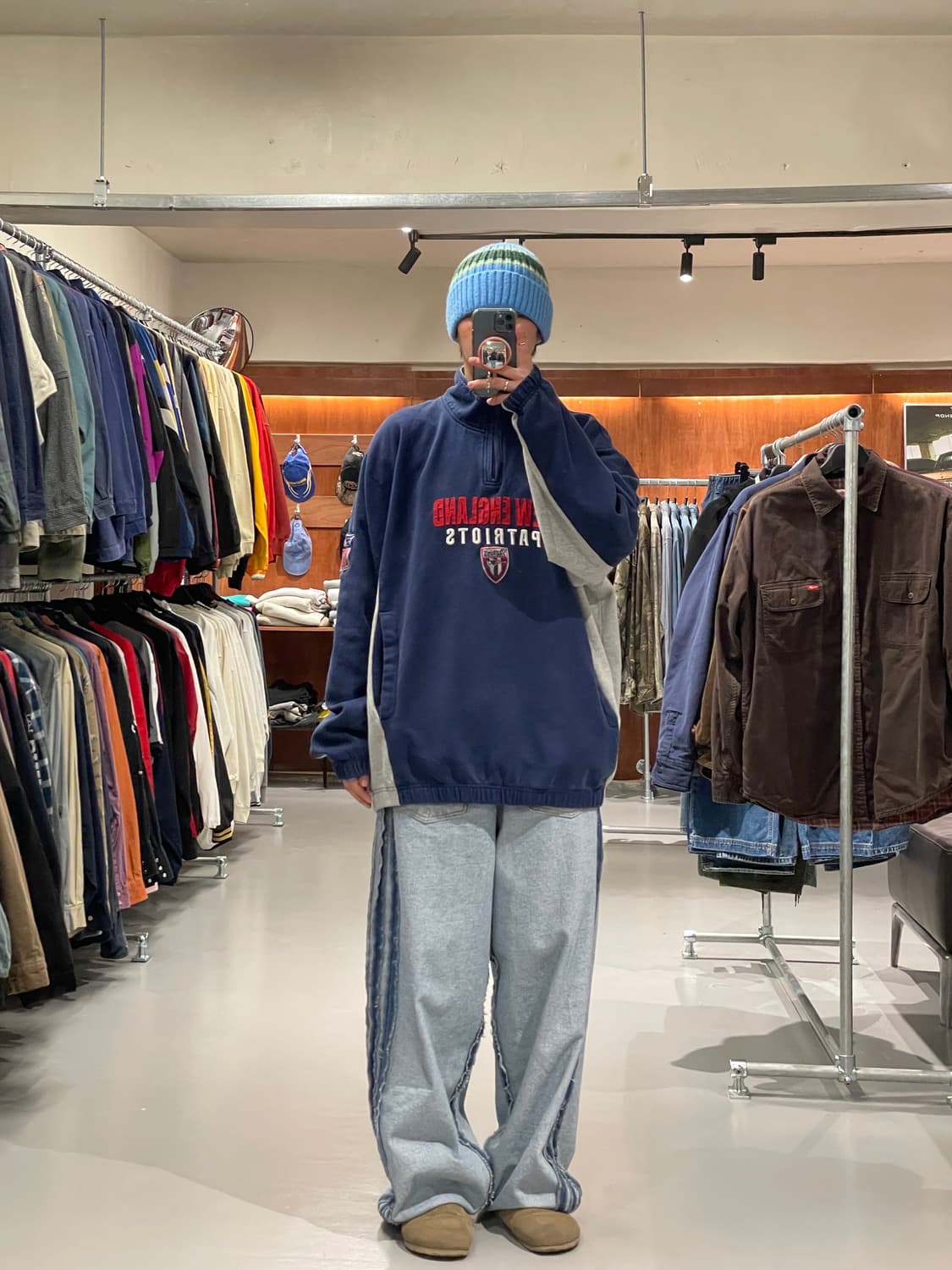 NFL 반집업 맨투맨   상품이미지6