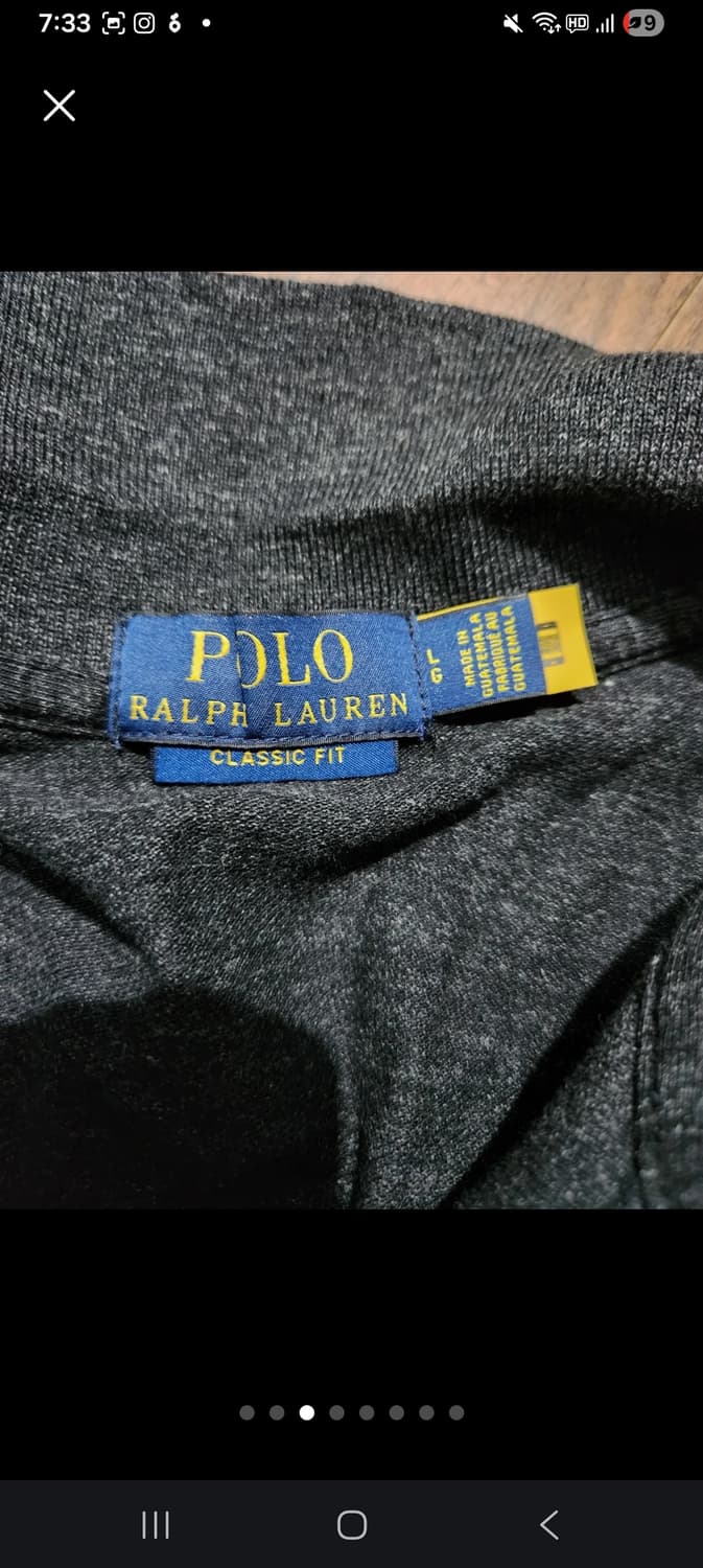 (새상품)폴로 랄프로렌 남성 긴팔 티셔츠 상품이미지3