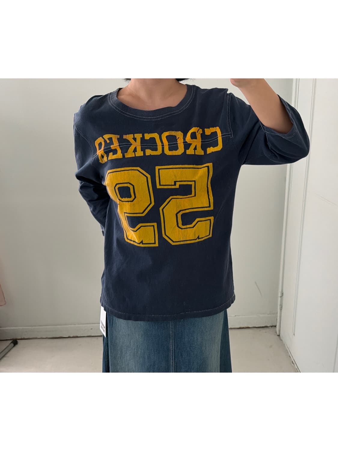 일본빈티지 클래식 애슬레틱 롱슬리브 상품이미지1