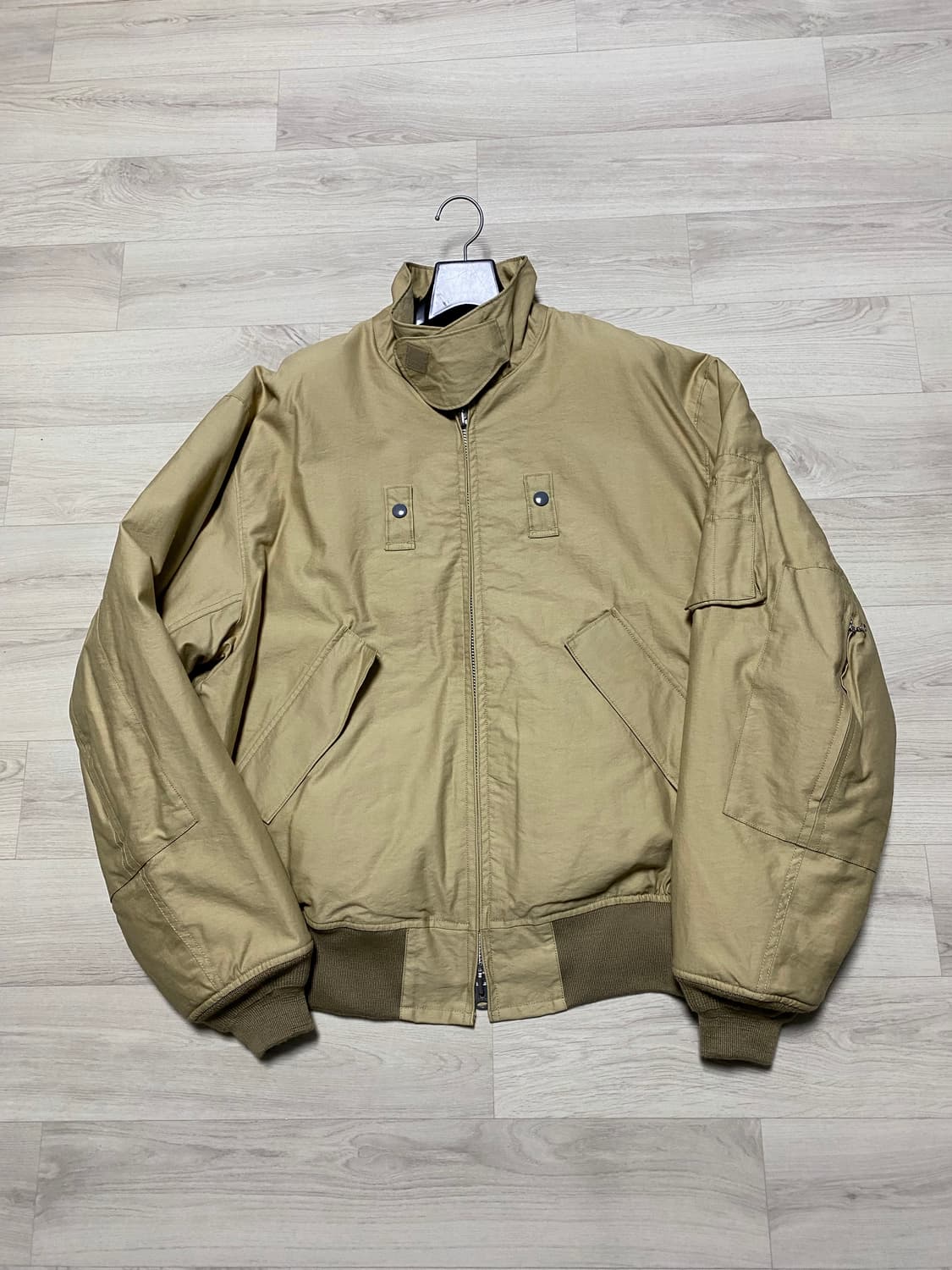 올리브드랩서비스 ODS CVC자켓 카키 S사이즈 판매 상품이미지1