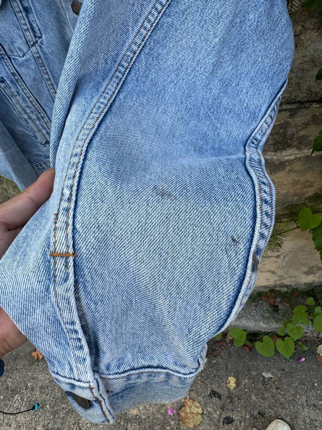 80s levis 리바이스 3rd usa made 데님 트러커 자켓 상품이미지6
