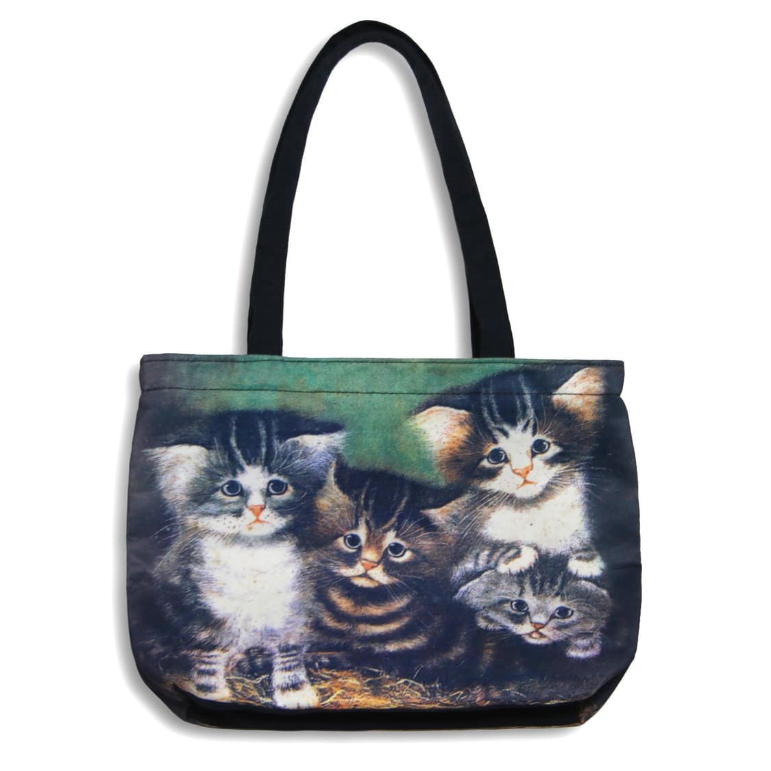 90's Kitten Print Tote bag 상품이미지1