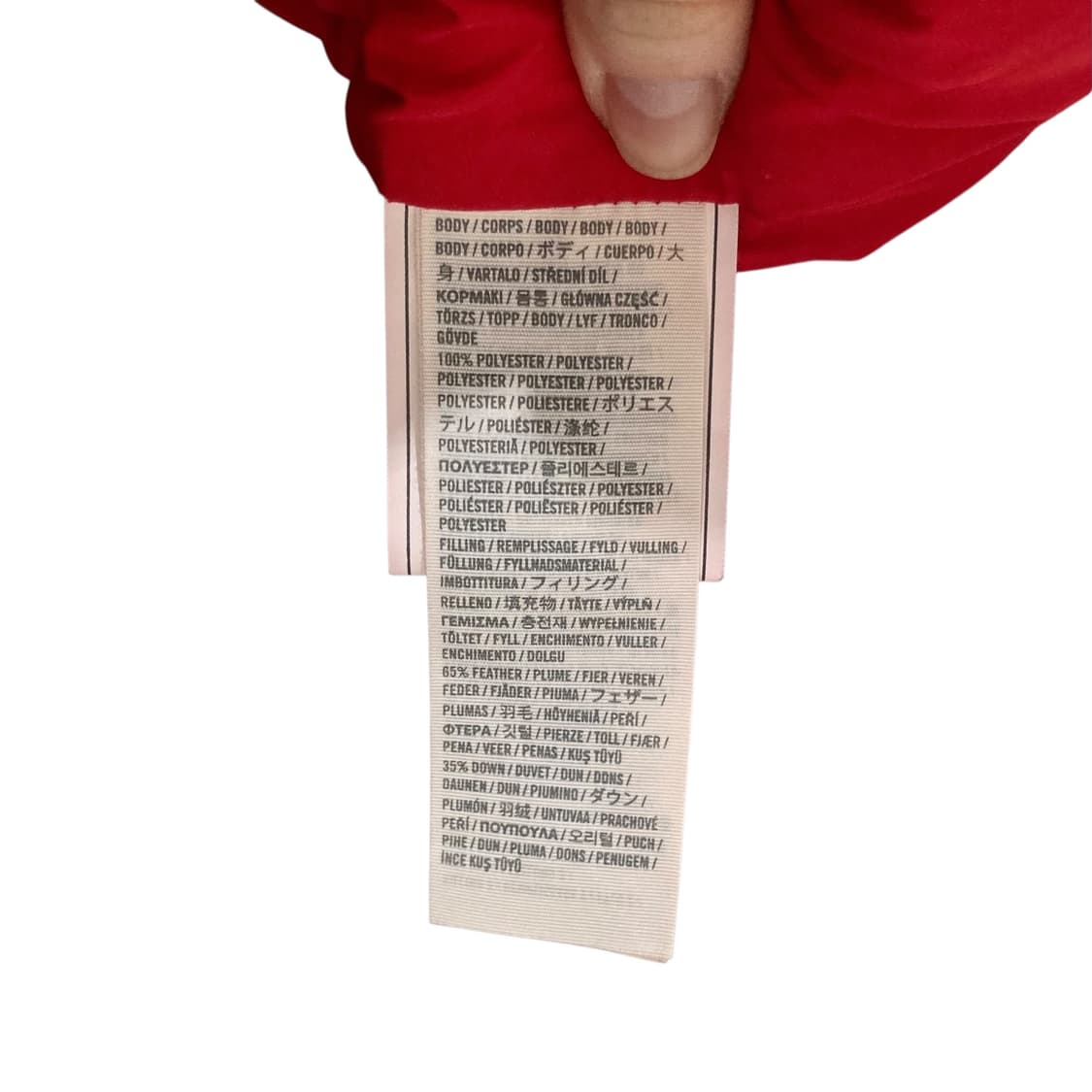 홀리스터 레드 패딩 베스트 상품이미지4