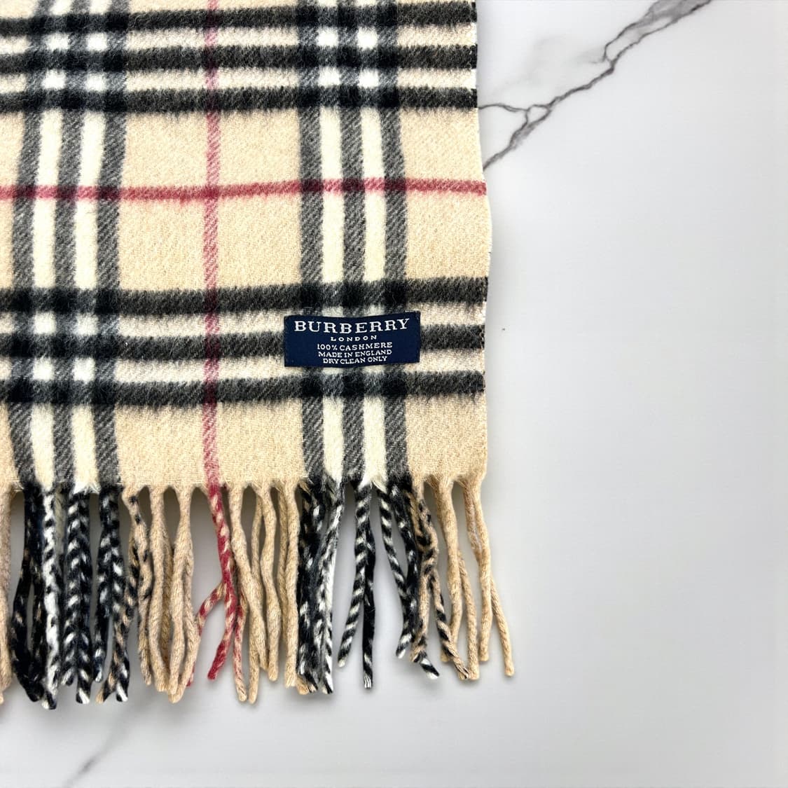 .버버리 캐시미어 노바체크 머플러 상품이미지3