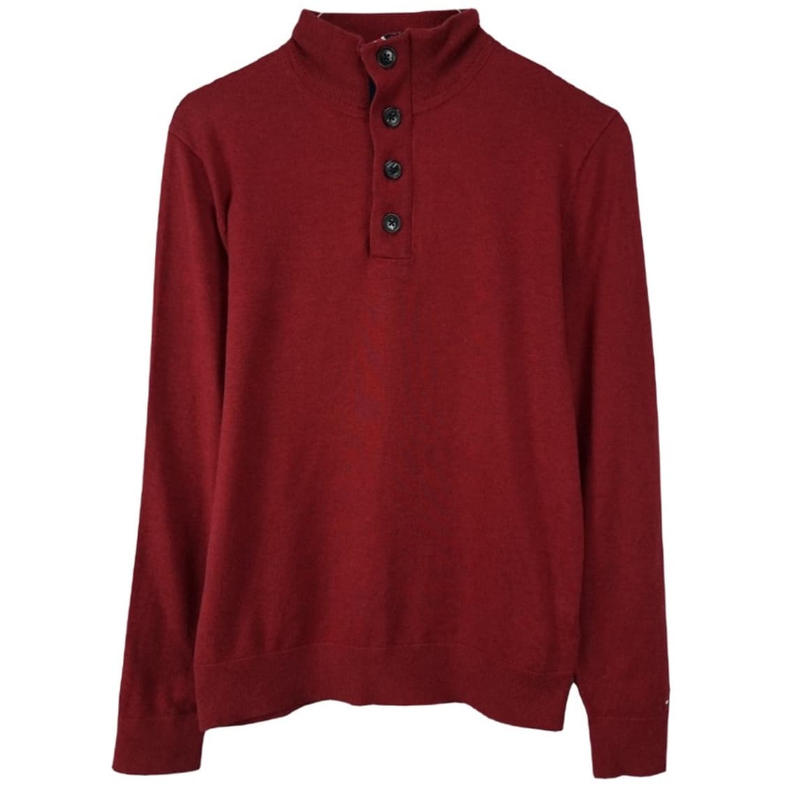 [타미힐피거] 헨리넥 니트 버건디 M19720 상품이미지2