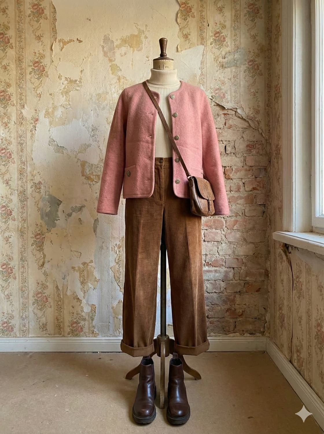 러블리 핑크 티롤리언 자켓 상품이미지2