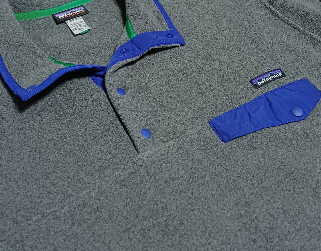 [L] 파타고니아 신칠라 스냅티 니켈 / 블루 상품이미지7