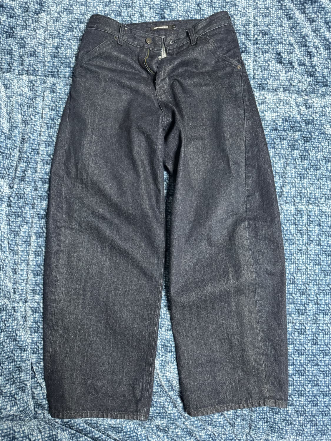 해칭룸 와이드 커브진 인디고 1 상품이미지2