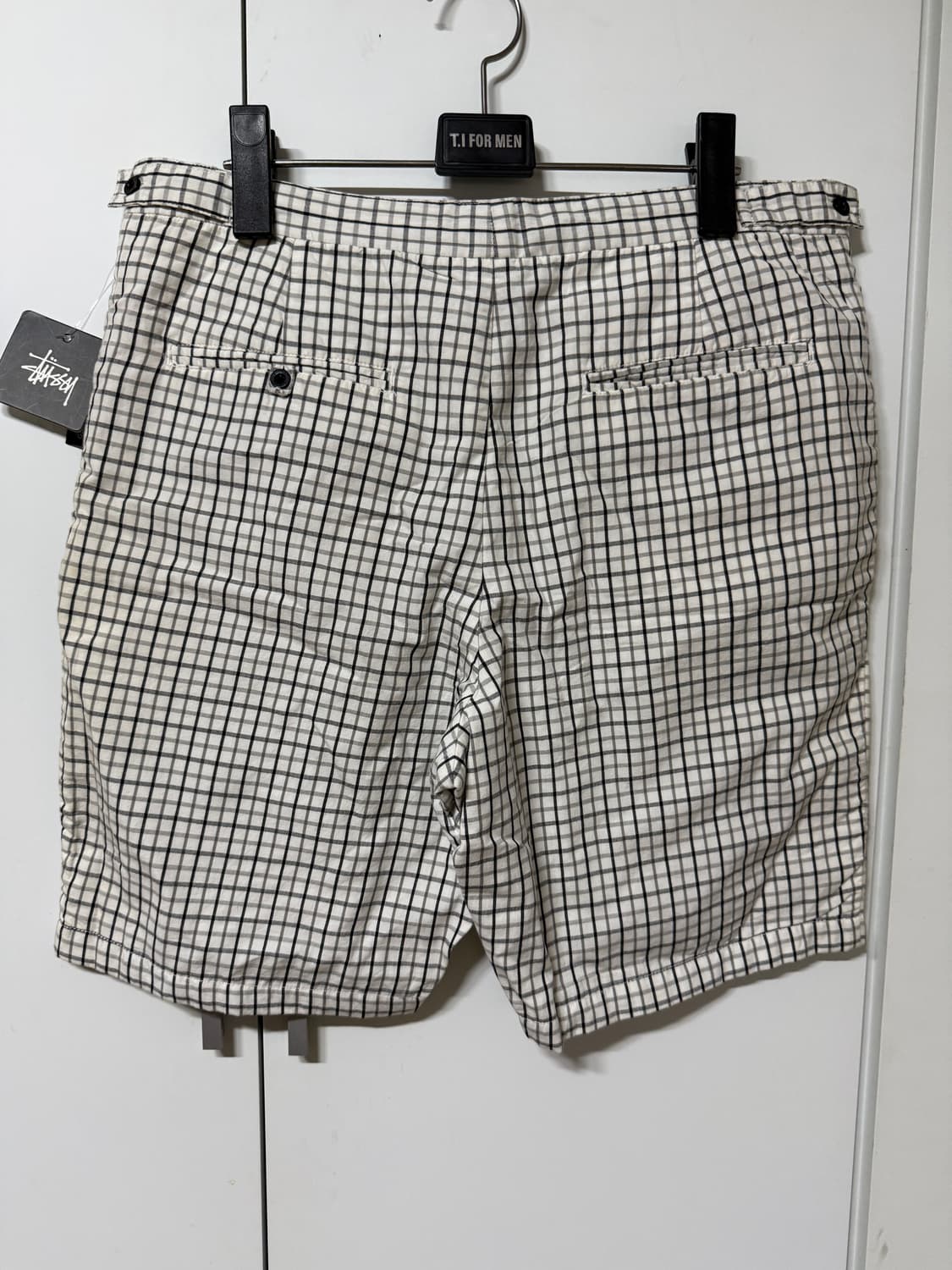 스투시 체크 반바지 상품이미지3