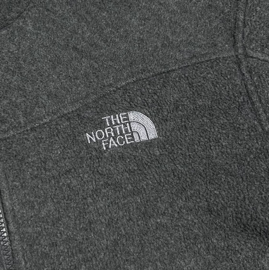 [M] Northface 노스페이스 챠콜 후리스 집업 자켓 상품이미지4