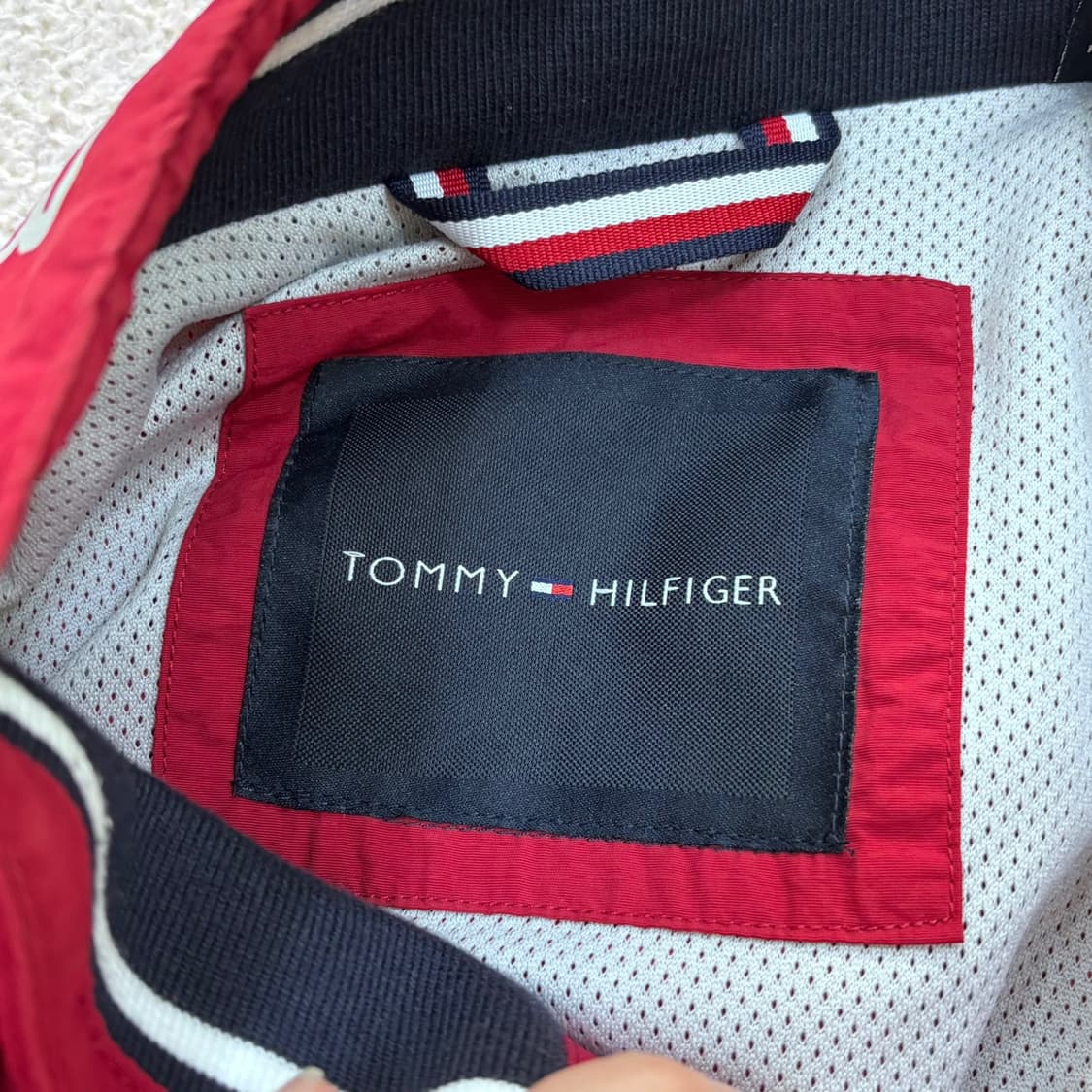 XL 타미힐피거 올드스쿨 바람막이 자켓 0401E 상품이미지3