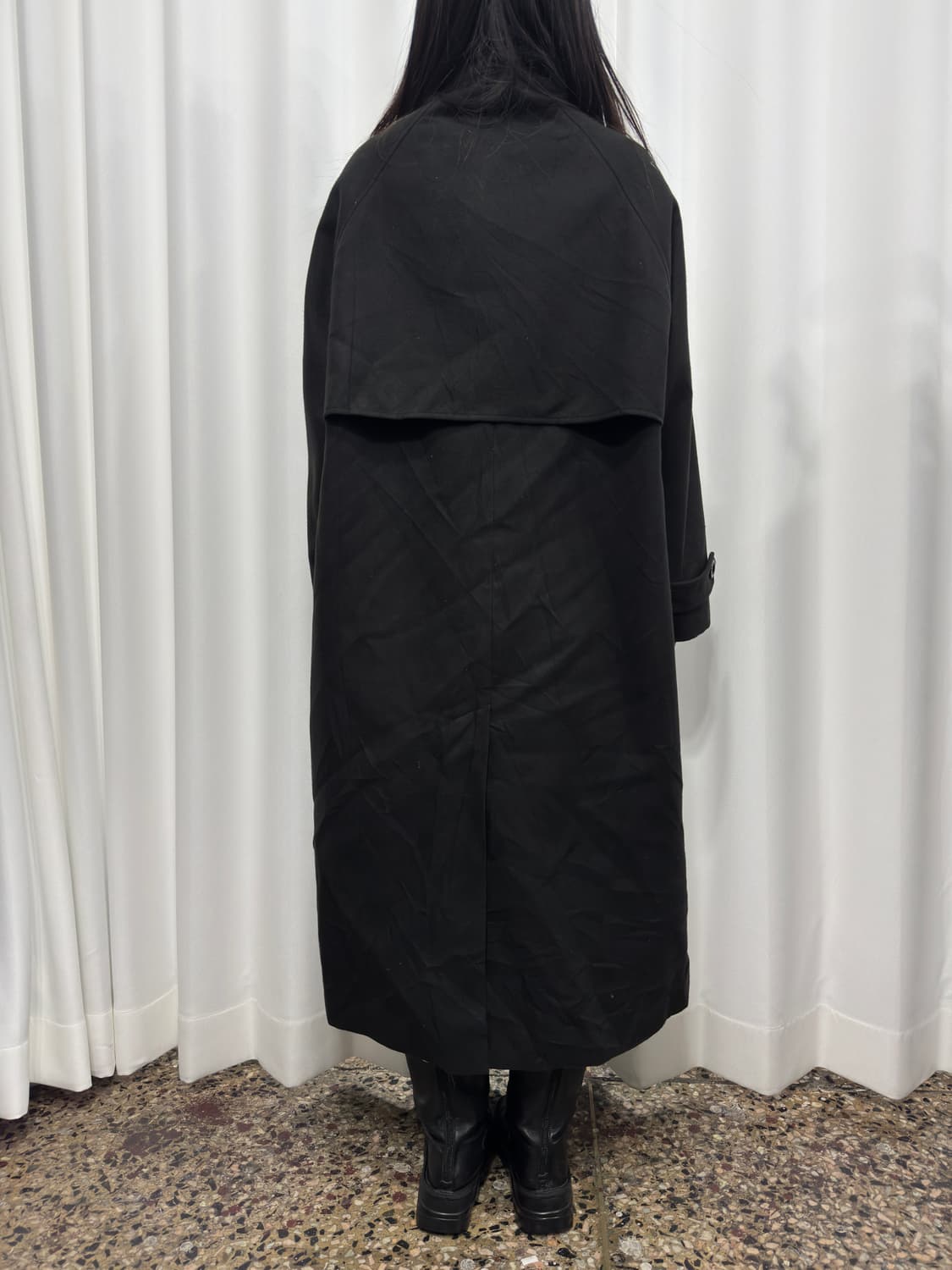 nuelu button maxi coat 상품이미지9