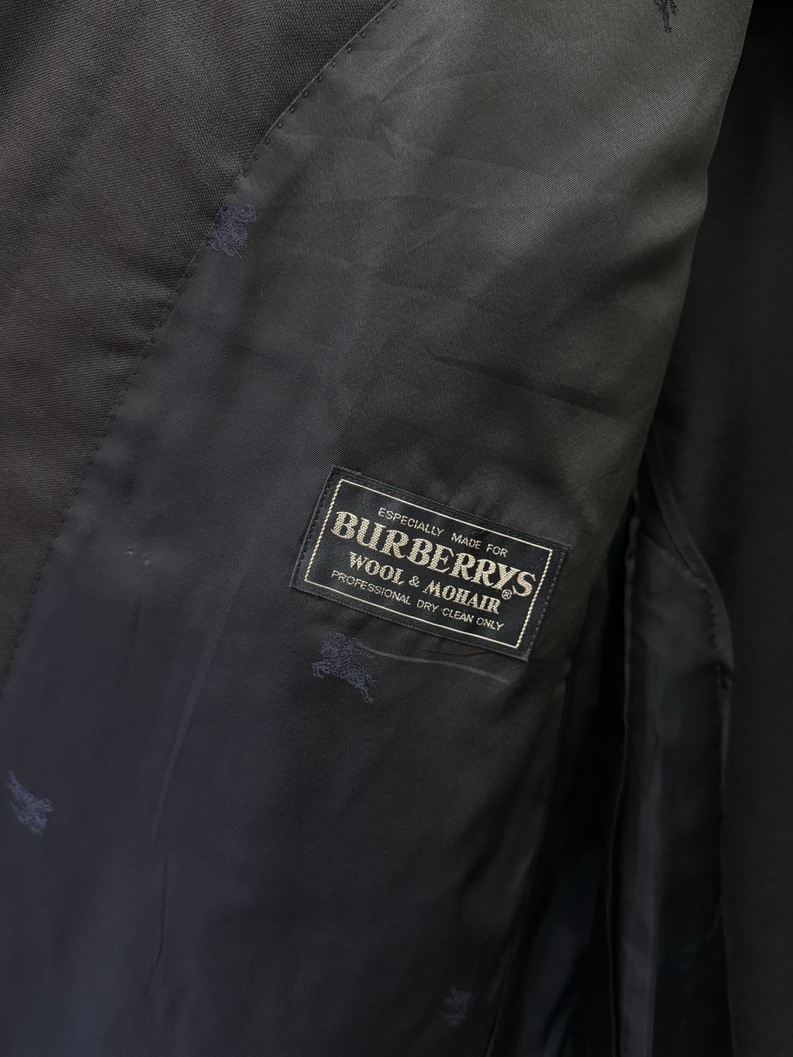 L) Burberrys Wool & Mohair Gold Button D 상품이미지5