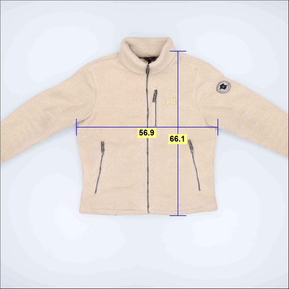 [100] 밀레 아웃도어 뽀글이 플리스 자켓 0116H1 상품이미지6