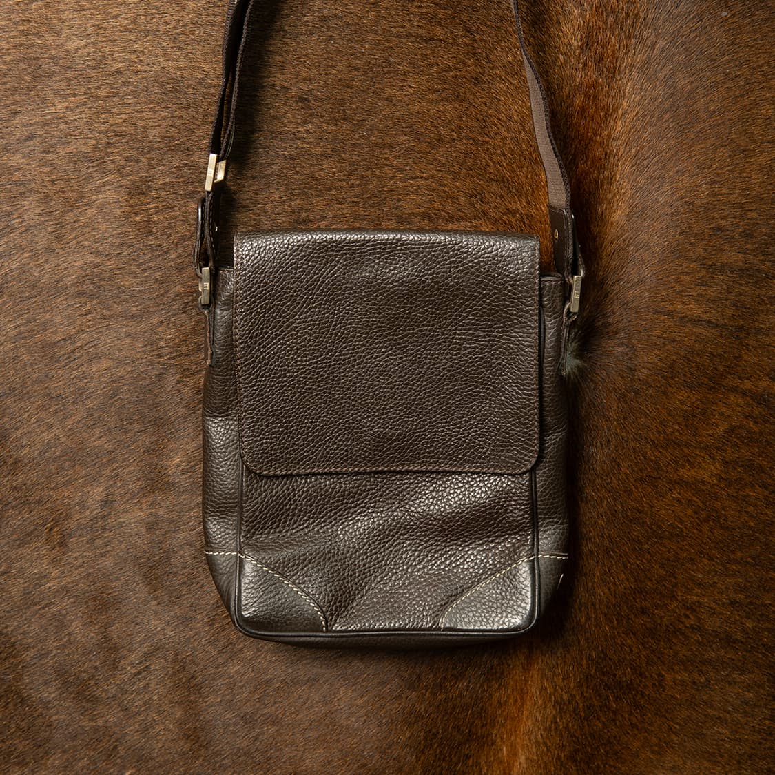 던힐 dunhill 레더 크로스 백  상품이미지1