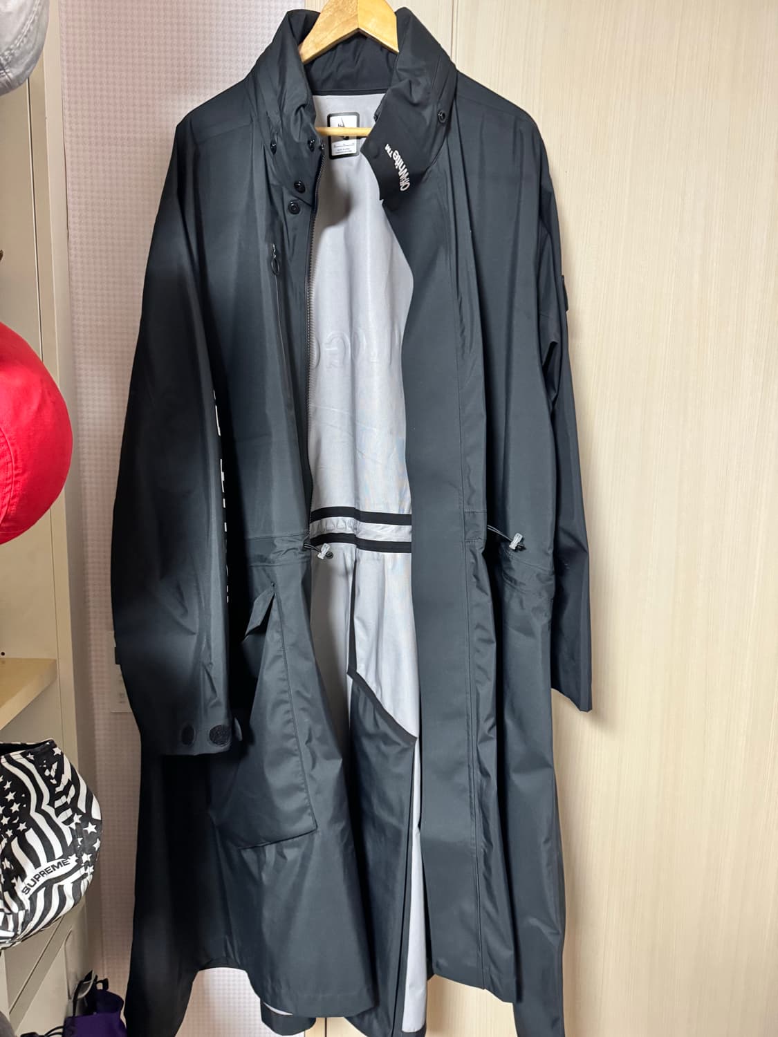 나이키X오프화이트 롱 풋볼자켓 상품이미지1