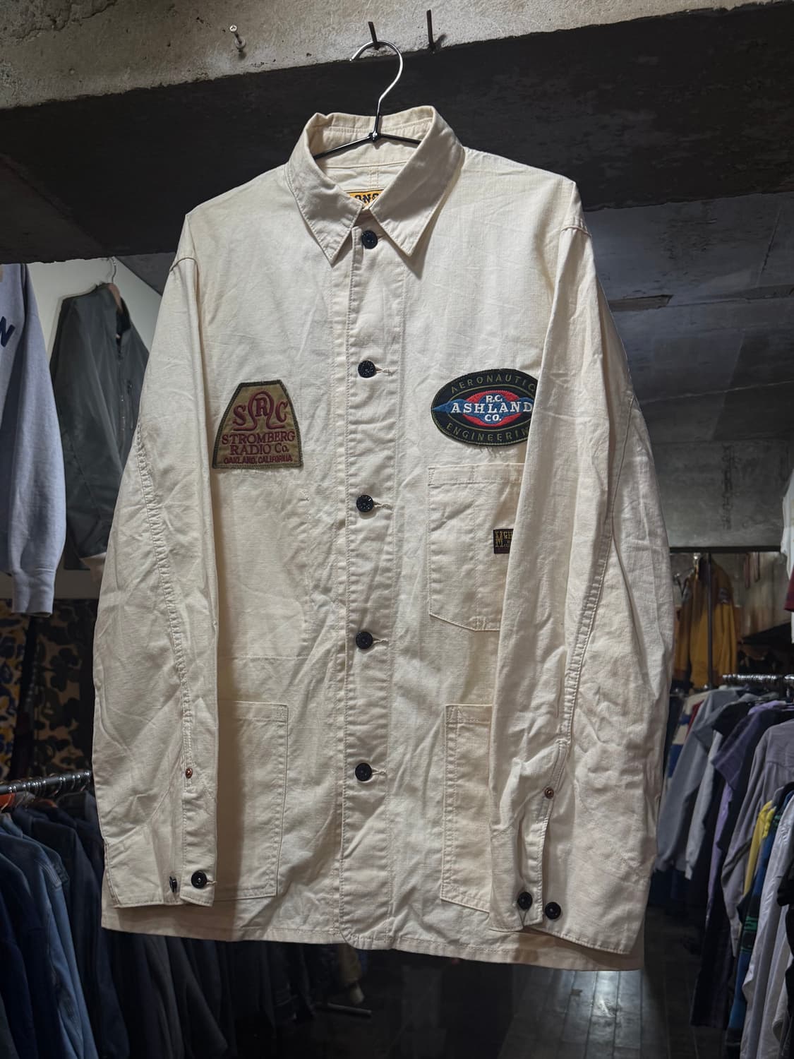 30s 복각 TOYS MCCOY 엔지니어링 워크자켓 상품이미지1