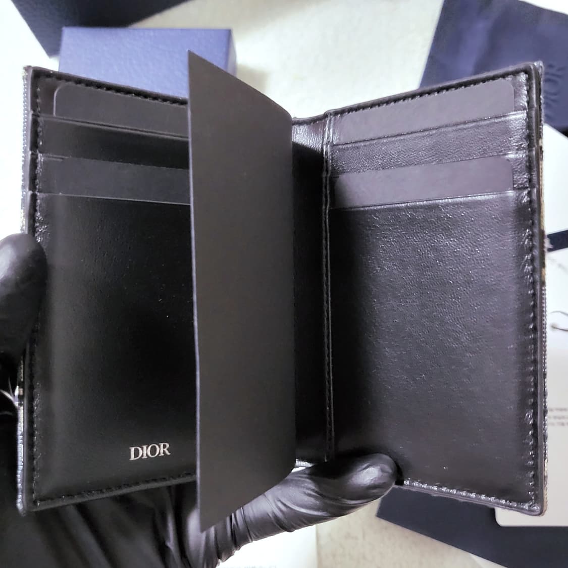 [새상품급/풀구성] 디올 오블리크 오거나이저 카드지갑  상품이미지6