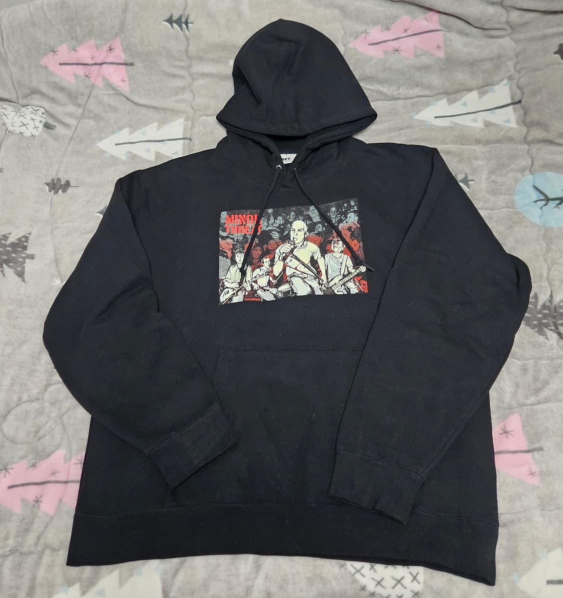 오베이 마이너 스렛 후드티 상품이미지1