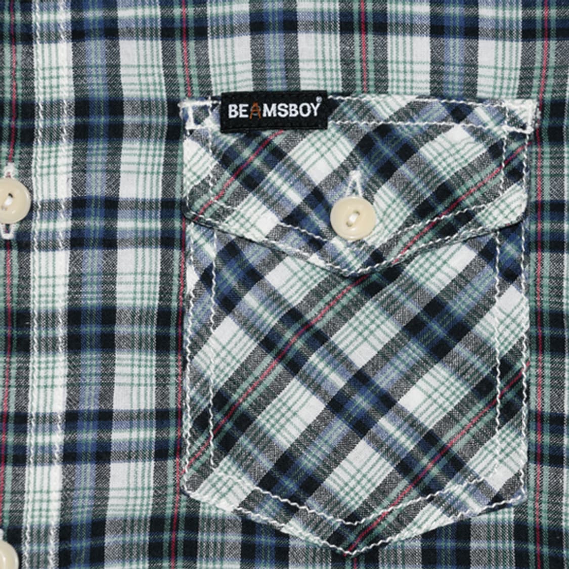 BEAMS BOY 체크셔츠 상품이미지6