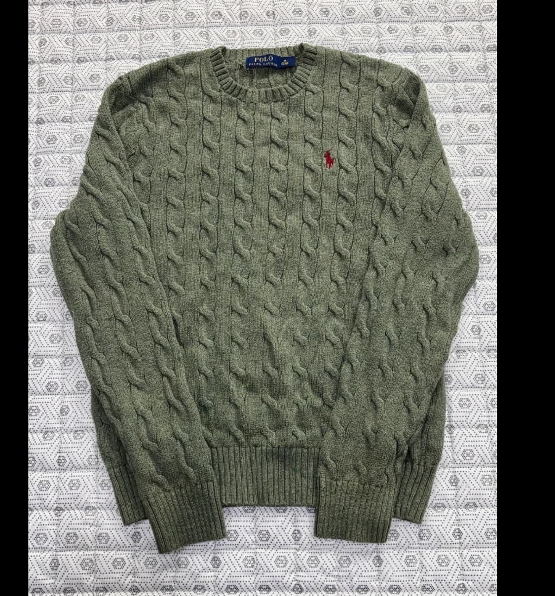 폴로 랄프로렌 꽈배기 케이블 니트 95 상품이미지2